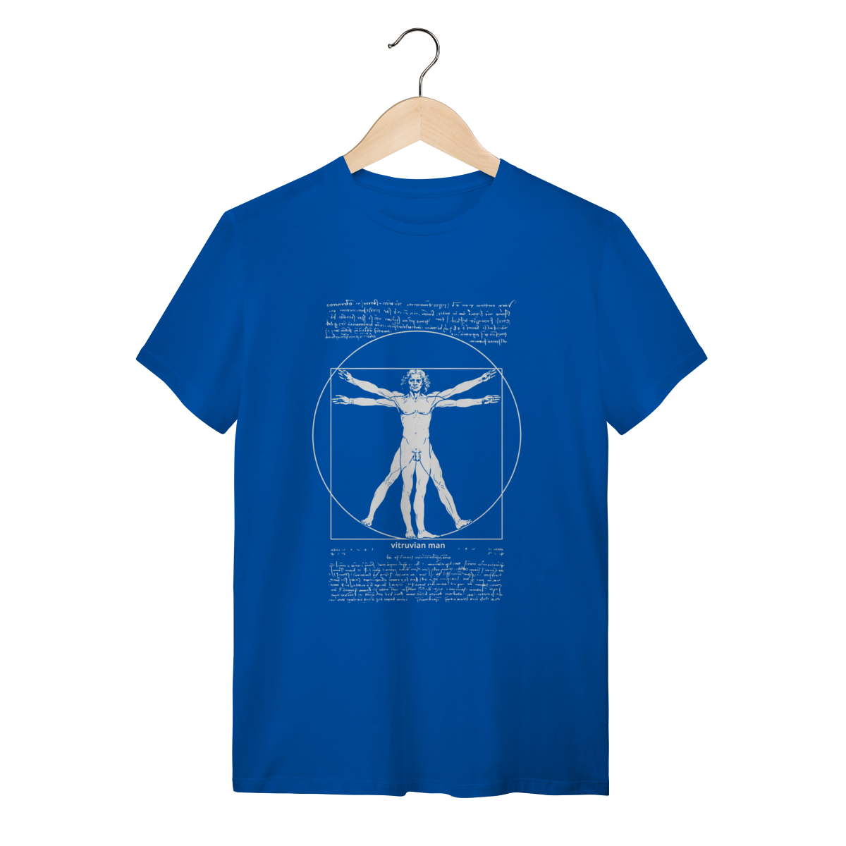 Nome do produto: Camiseta Homem Vitruviano Da Vinci: A Proporção Divina – Edição Especial
