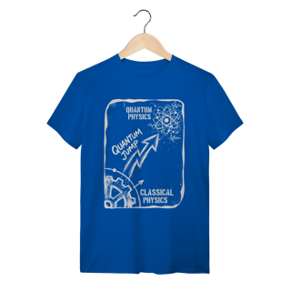 Nome do produto Camiseta Salto Quântico: A Evolução da Matéria