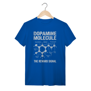 Nome do produto Camiseta Molécula de Dopamina: A Química da Recompensa