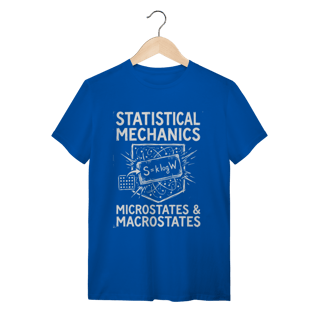 Nome do produto Camiseta Entropia Boltzmann: S = k log W (Física & Termodinâmica)