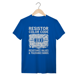 Nome do produto Camiseta Código de Cores Resistor – Eletrônica