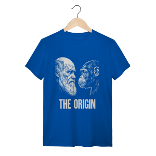 Nome do produto Camiseta Charles Darwin – Coleção A Origem (8 Estampas Exclusivas)