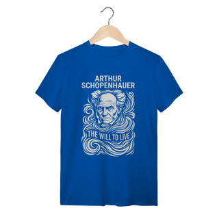 Nome do produto Camiseta Arthur Schopenhauer – Filosofia