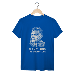 Nome do produto Camiseta Alan Turing – Ciência da Computação