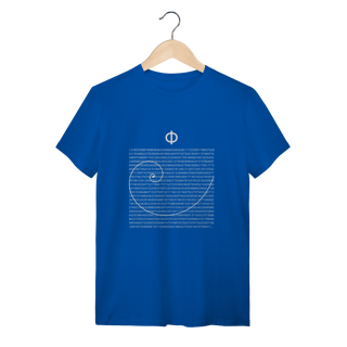 Nome do produto Camiseta Proporção Áurea | Para Pessoas Que Admiram o Conhecimento