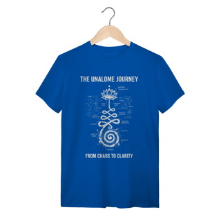 Nome do produto Camiseta Símbolo Unalome Caminho Iluminação