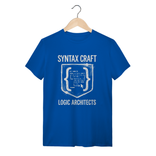 Nome do produto Camiseta Syntax Dev: O Código do Criador 