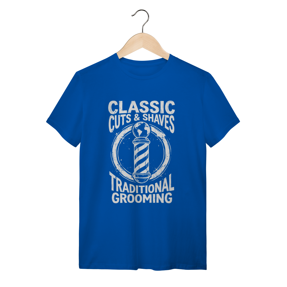 Nome do produto: Camiseta Barber Pole: O Guardião do Estilo Clássico