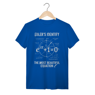 Nome do produto Camiseta Euler's Identity: GOD'S EQUATION (Matemáticos e Físicos)