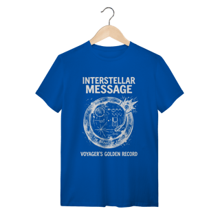 Nome do produto Camiseta Voyager Golden Record: O Mensageiro Cósmico