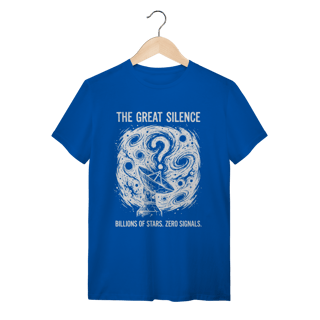 Nome do produto Camiseta Paradoxo de Fermi: O Silêncio do Universo