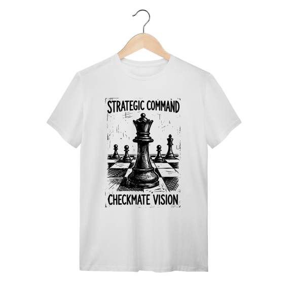 Camiseta Rainha do Xadrez: A Soberana do Jogo