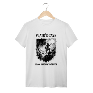 Camiseta Alegoria da Caverna: A Realidade Revelada