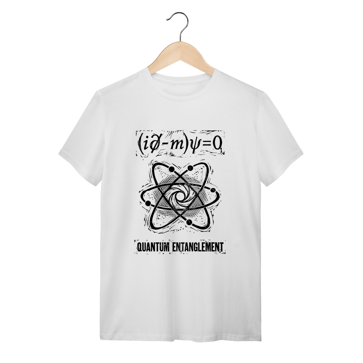 Nome do produto: Camiseta Equação de Dirac – Física Quântica