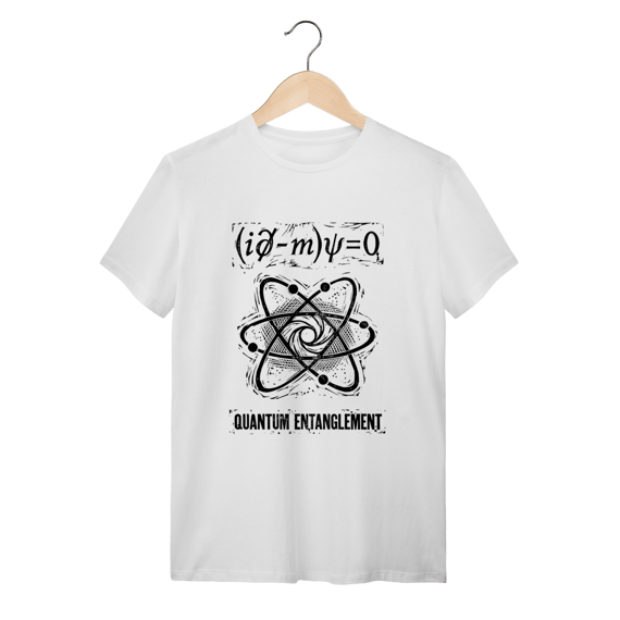 Camiseta Equação de Dirac – Física Quântica