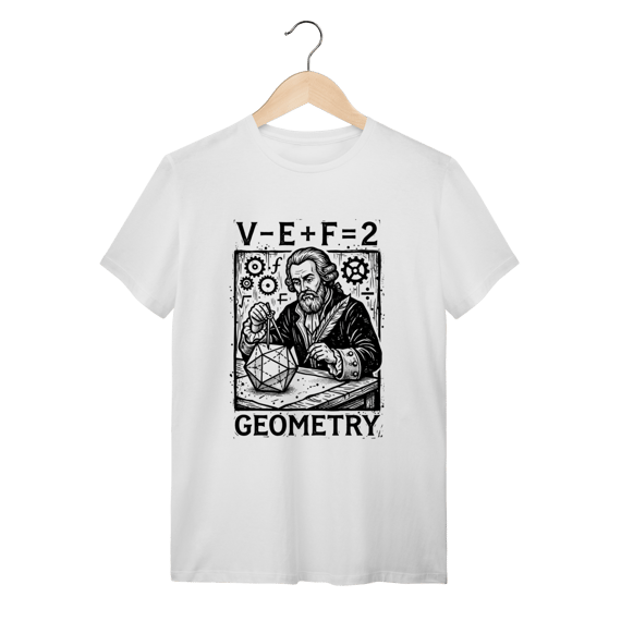 Camiseta Fórmula de Euler – Matemática