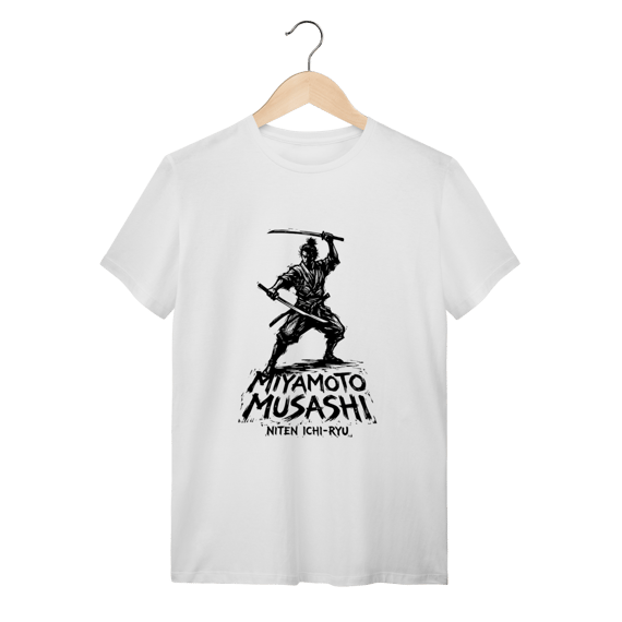 Camiseta Miyamoto Musashi – Estratégia e Filosofia