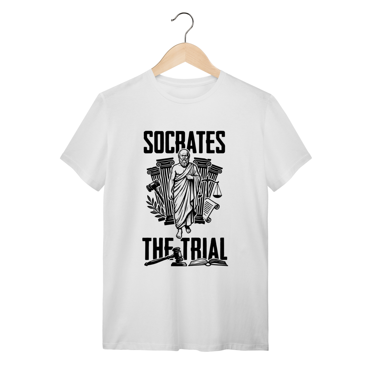 Nome do produto: Camiseta Sócrates – Filosofia Antiga