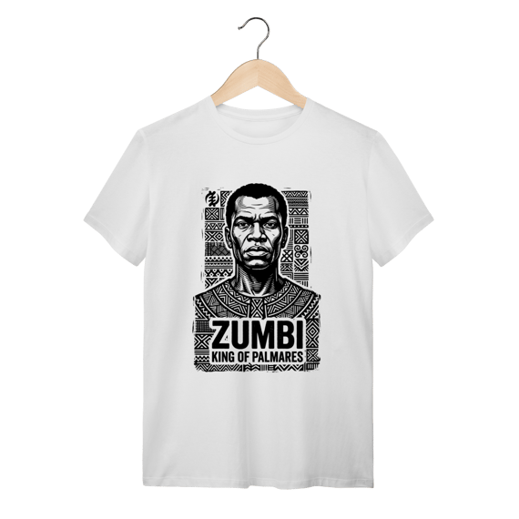 Camiseta Zumbi dos Palmares – História do Brasil