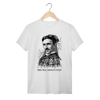 Nome do produto Camiseta Nikola Tesla – Engenharia Elétrica