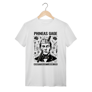 Nome do produto Camiseta Phineas Gage - O Legado da Neurociência