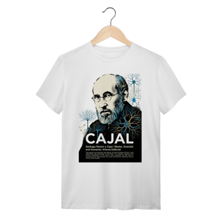 Nome do produto Camiseta Santiago Ramón y Cajal - A Arte da Neurociência