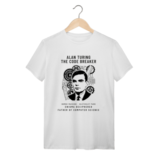 Nome do produto Camiseta Alan Turing - O Pai da Computação