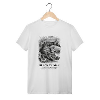 Nome do produto Camiseta Black Caiman Concept - 100% Algodão Unissex Premium