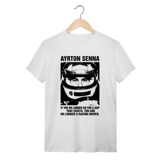 Camiseta Ayrton Senna: O Gap da Lenda – Edição Especial