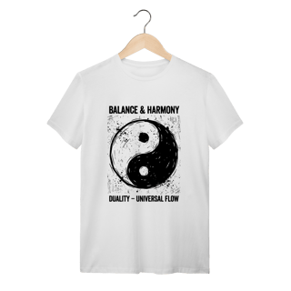 Nome do produto Camiseta Yin Yang: O Equilíbrio do Caos