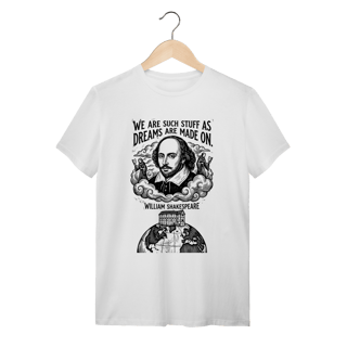 Nome do produto Camiseta William Shakespeare – Literatura-Classica-Teatro