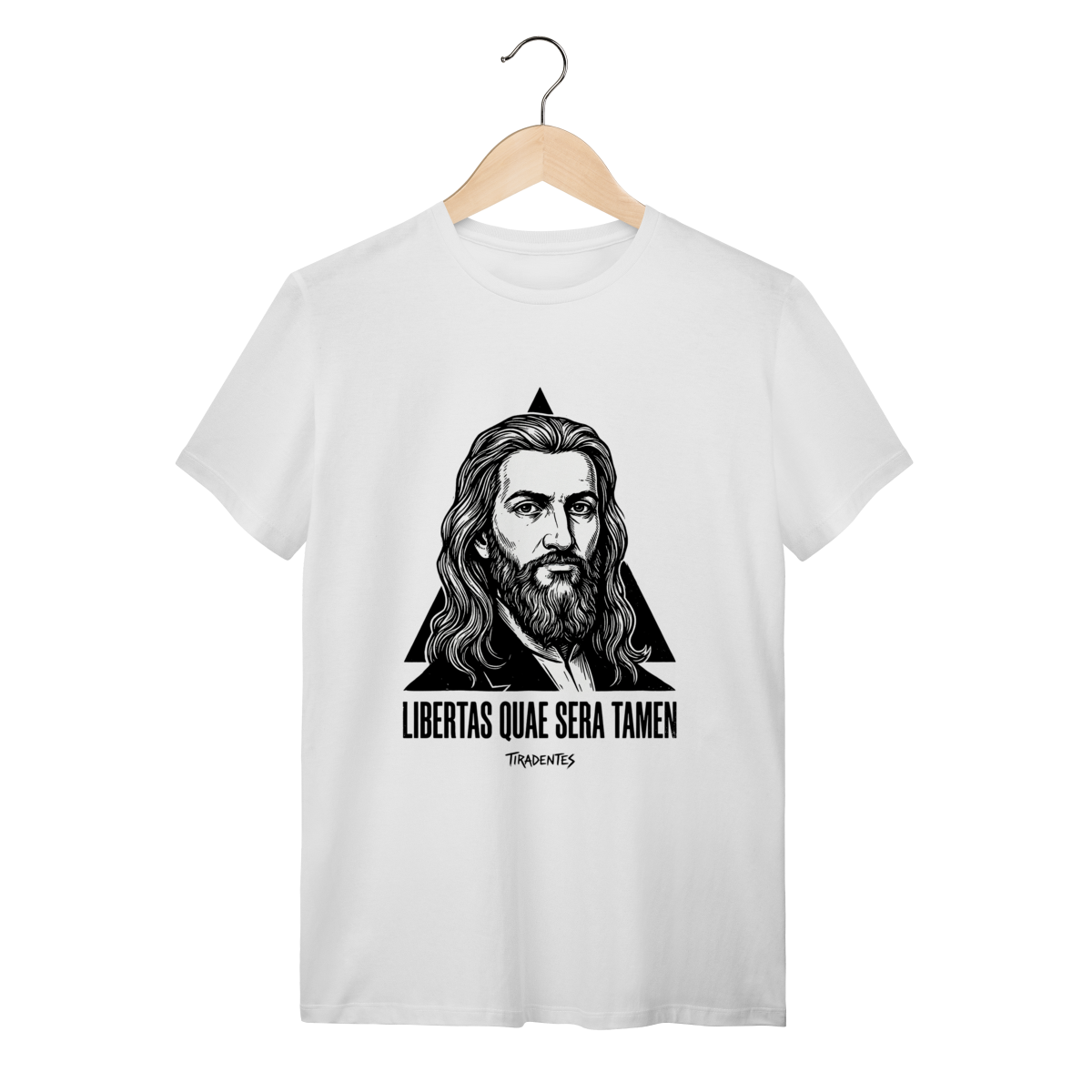 Nome do produto: Camiseta Tiradentes – História do Brasil