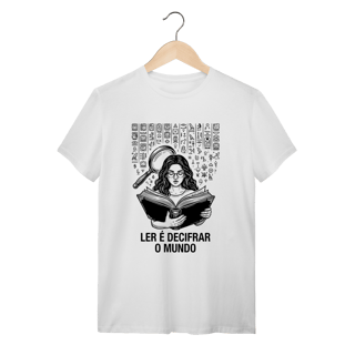 Nome do produto Camiseta A Leitora – Literatura e Livros