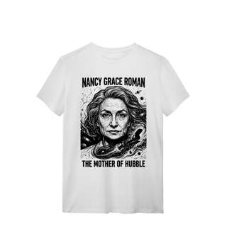 Nome do produto Camiseta Branca Estampa Nancy Grace Roman The Mother Of Hubble