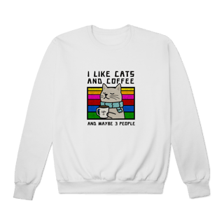 Nome do produto Moletom Gato & Café