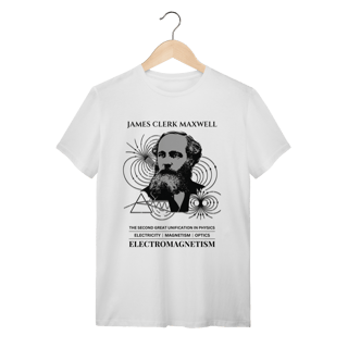 Nome do produto Camiseta Equações de Maxwell - A Unificação da Luz