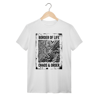 Nome do produto Camiseta Ordem e Caos: O Equilíbrio da Vida