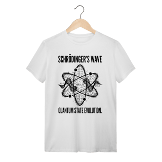 Nome do produto Camiseta Schrödinger’s Wave: O Colapso da Função de Onda