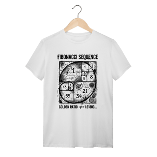 Nome do produto Camiseta Sequência de Fibonacci: O Código Secreto da Natureza