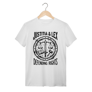 Nome do produto Camiseta Balança da Justiça: O Equilíbrio da Lei