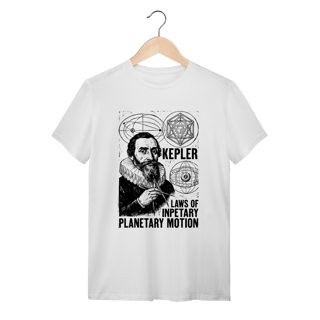 Nome do produto Camiseta Johannes Kepler – Mecânica Celeste