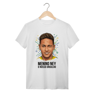 Nome do produto Camiseta Menino Ney: O Nosso Orgulho – Edição Especial