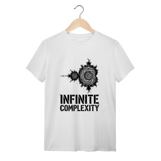 Nome do produto Camiseta Conjunto de Mandelbrot: A Geometria do Infinito (Matemática & Caos)