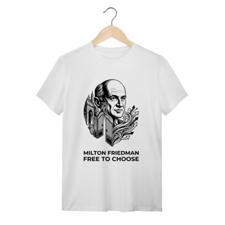 Nome do produto Camiseta Milton Friedman – Economia