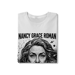 Nome do produto Camiseta Branca Estampa Nancy Grace Roman The Mother Of Hubble