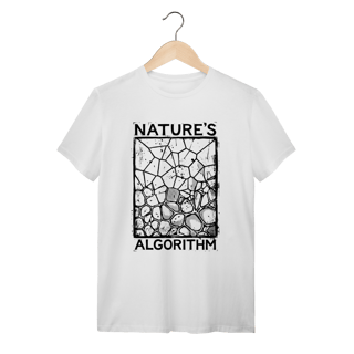 Nome do produto Camiseta Voronoi Diagram: A Geometria da Natureza (Arquitetura & Math)