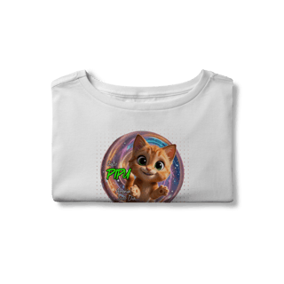 Nome do produto Cropped Gato Pipu - Alegria Todo Dia