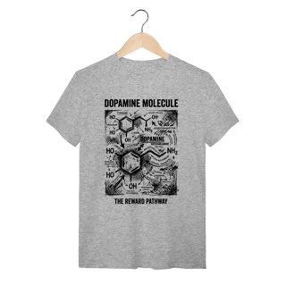 Nome do produto Camiseta Molécula de Dopamina: A Química da Recompensa