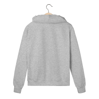 Nome do produto Jaqueta Moletom com Capuz e Zíper Unissex Flanelado – Perfeita o Ano Todo