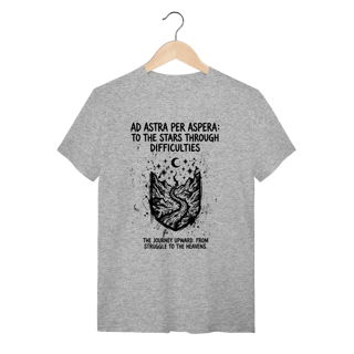 Nome do produto Camiseta Ad Astra Per Aspera: O Triunfo Sobre o Caos